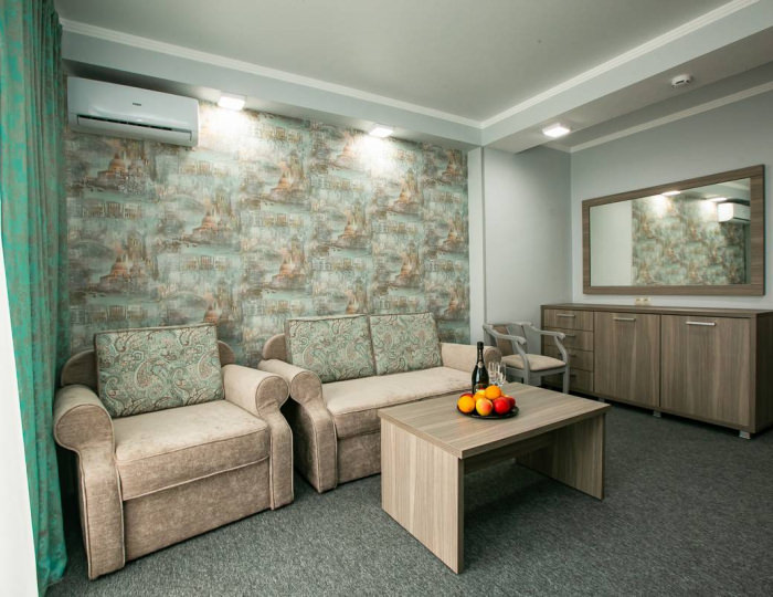 Люкс 2-местный 2-комнатный в Новом корпусе - Отель Alex Resort & Spa Hotel / Алекс Резорт & Спа