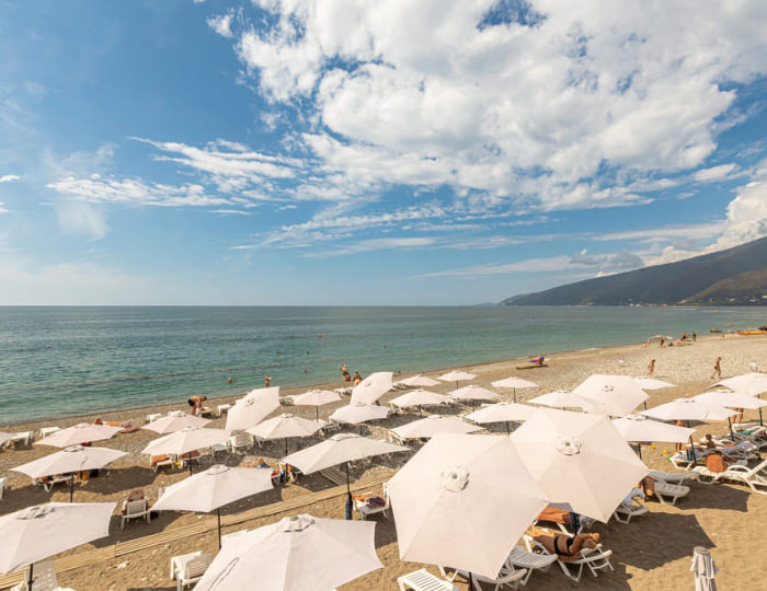 Оборудованный пляж - Отель Alex Resort & Spa Hotel / Алекс Резорт & Спа